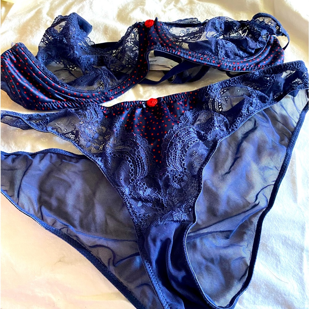 Beautiful Adore Me Bras, gently used once or twice . Non smoker